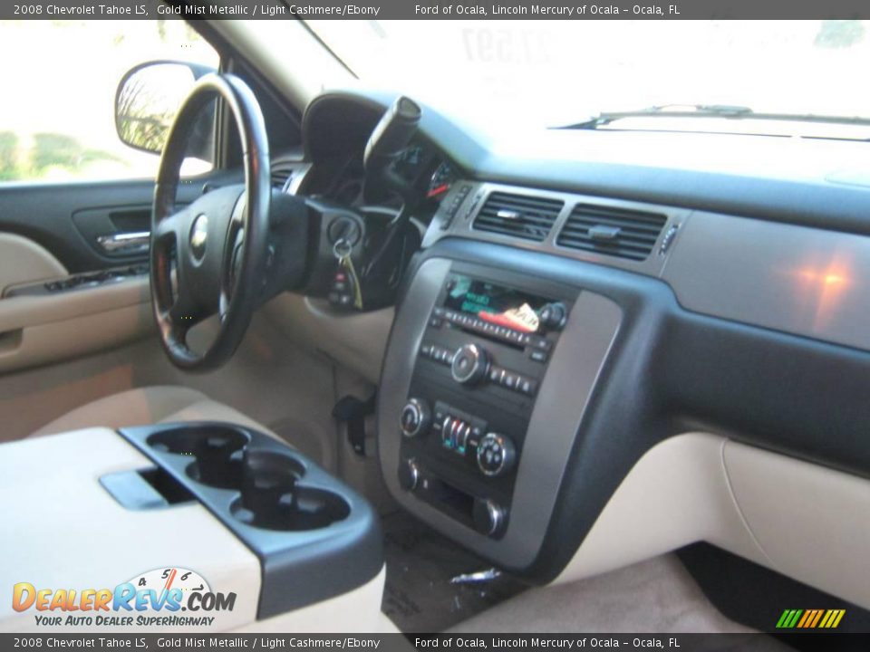 2008 Chevrolet Tahoe LS Gold Mist Metallic / Light Cashmere/Ebony Photo #18