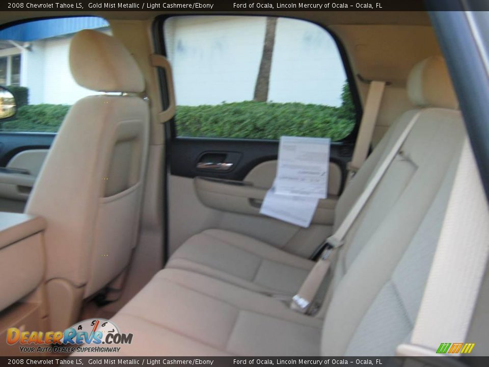 2008 Chevrolet Tahoe LS Gold Mist Metallic / Light Cashmere/Ebony Photo #20