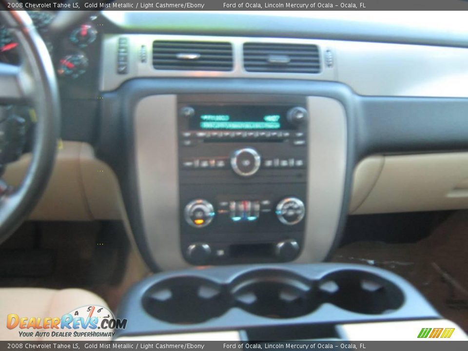 2008 Chevrolet Tahoe LS Gold Mist Metallic / Light Cashmere/Ebony Photo #23
