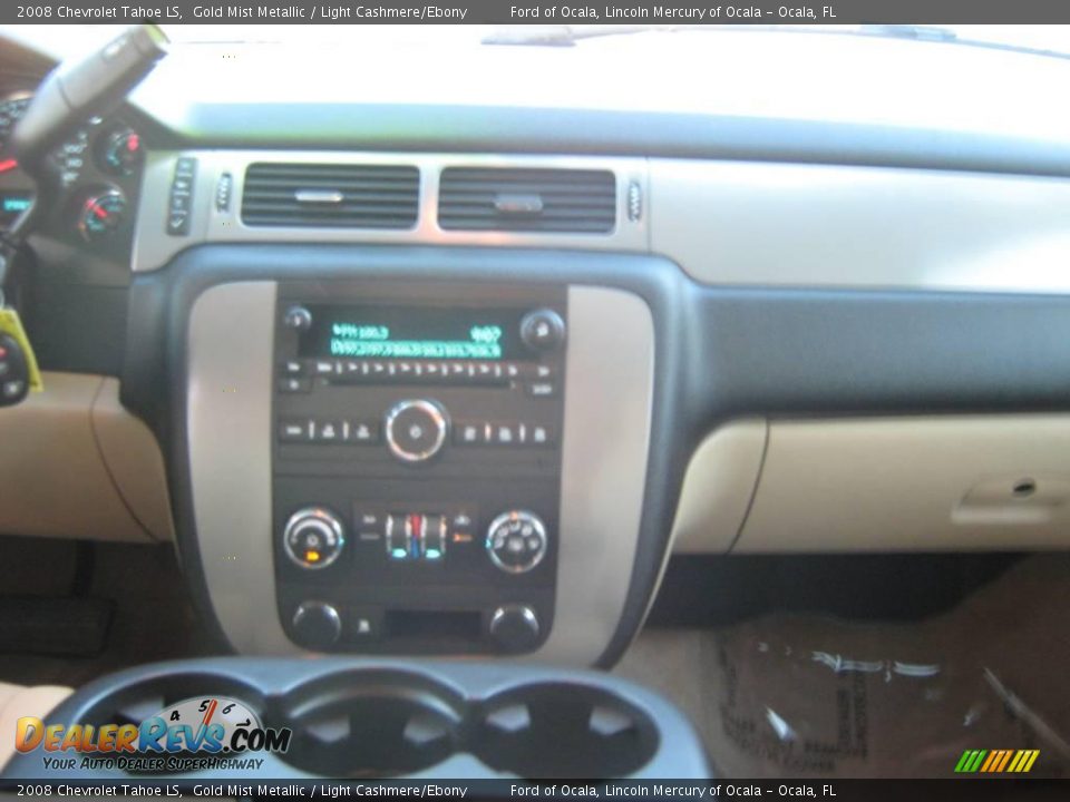 2008 Chevrolet Tahoe LS Gold Mist Metallic / Light Cashmere/Ebony Photo #25
