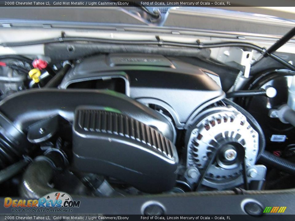 2008 Chevrolet Tahoe LS Gold Mist Metallic / Light Cashmere/Ebony Photo #28
