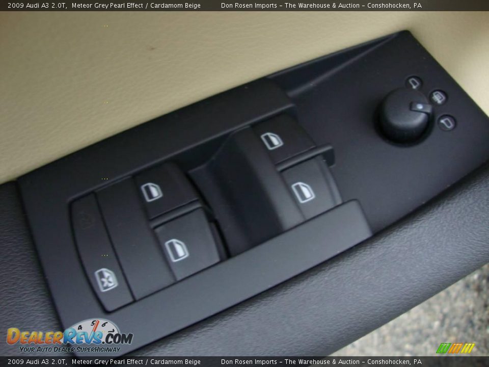 2009 Audi A3 2.0T Meteor Grey Pearl Effect / Cardamom Beige Photo #14