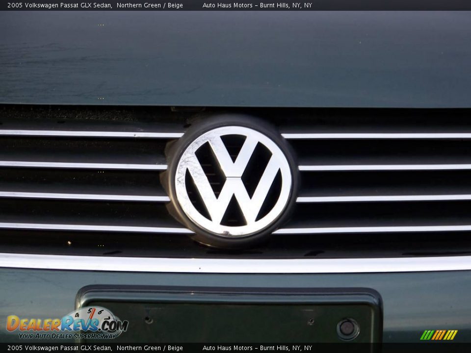 2005 Volkswagen Passat GLX Sedan Northern Green / Beige Photo #11