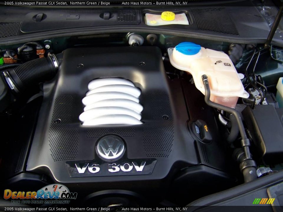 2005 Volkswagen Passat GLX Sedan Northern Green / Beige Photo #15