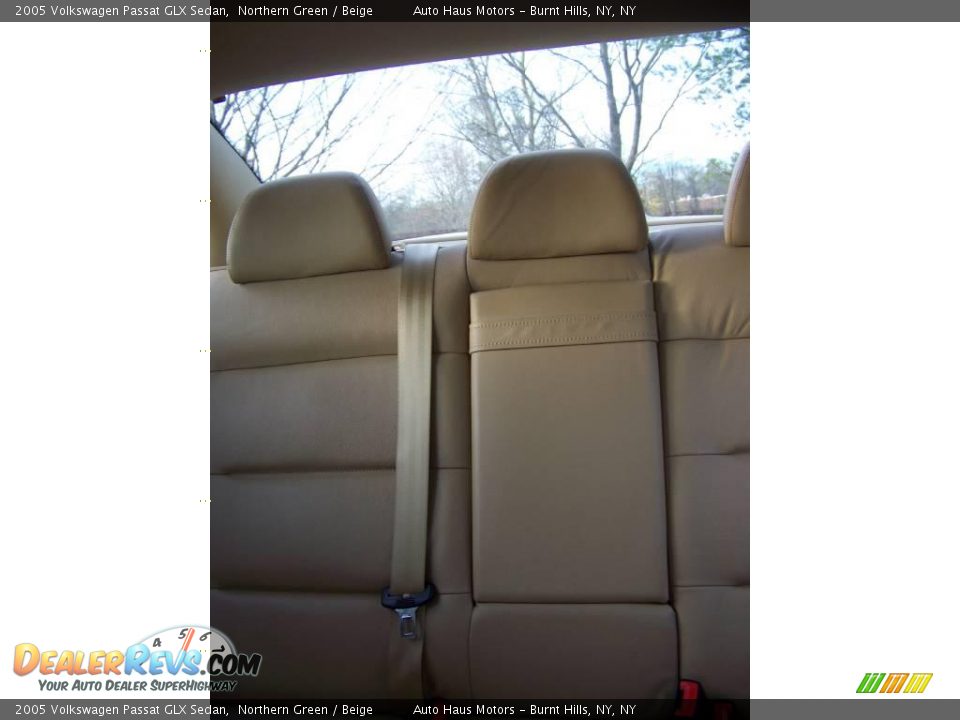 2005 Volkswagen Passat GLX Sedan Northern Green / Beige Photo #31