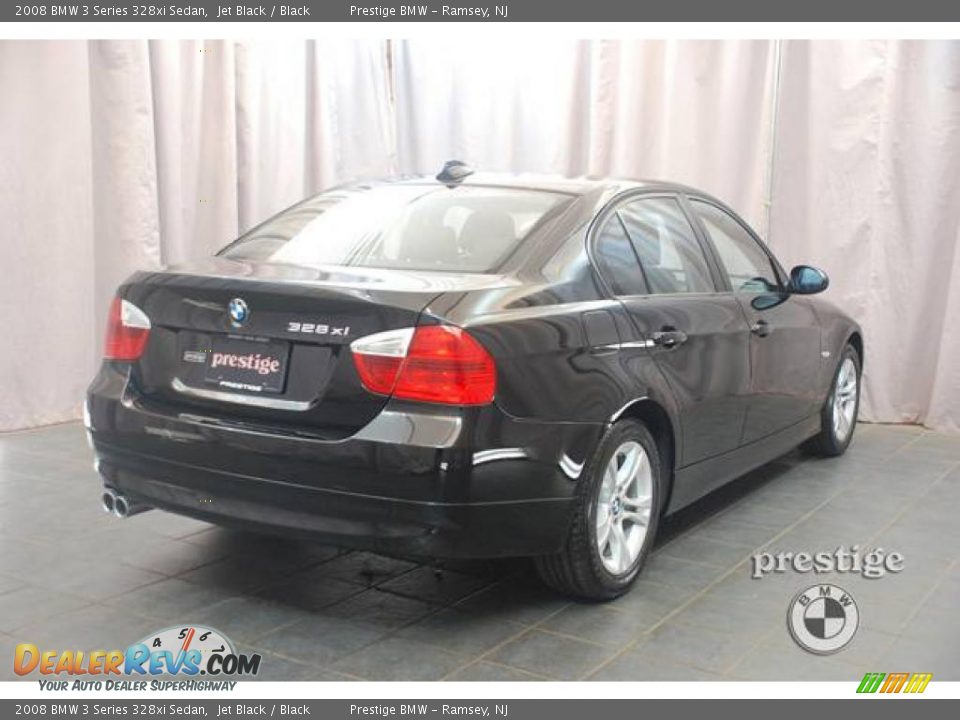 2008 BMW 3 Series 328xi Sedan Jet Black / Black Photo #2