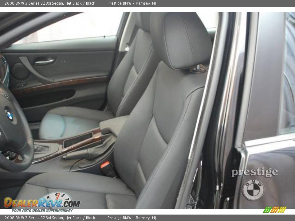 2008 BMW 3 Series 328xi Sedan Jet Black / Black Photo #4
