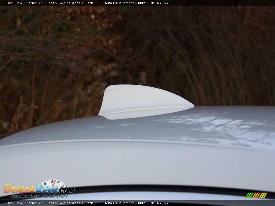 2005 BMW 5 Series 525i Sedan Alpine White / Black Photo #12