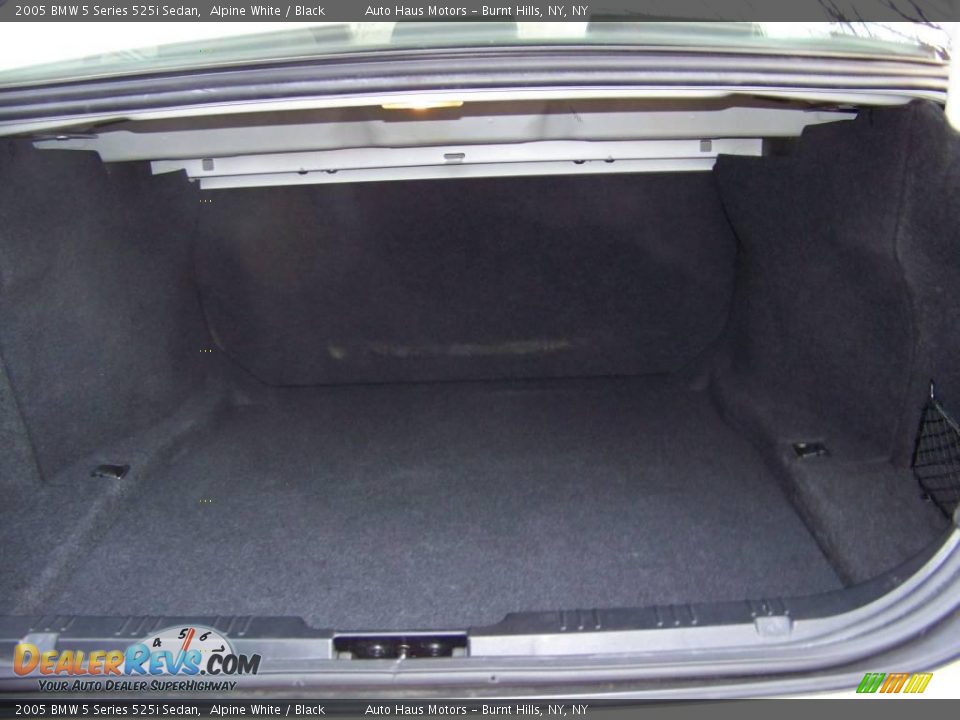 2005 BMW 5 Series 525i Sedan Alpine White / Black Photo #15
