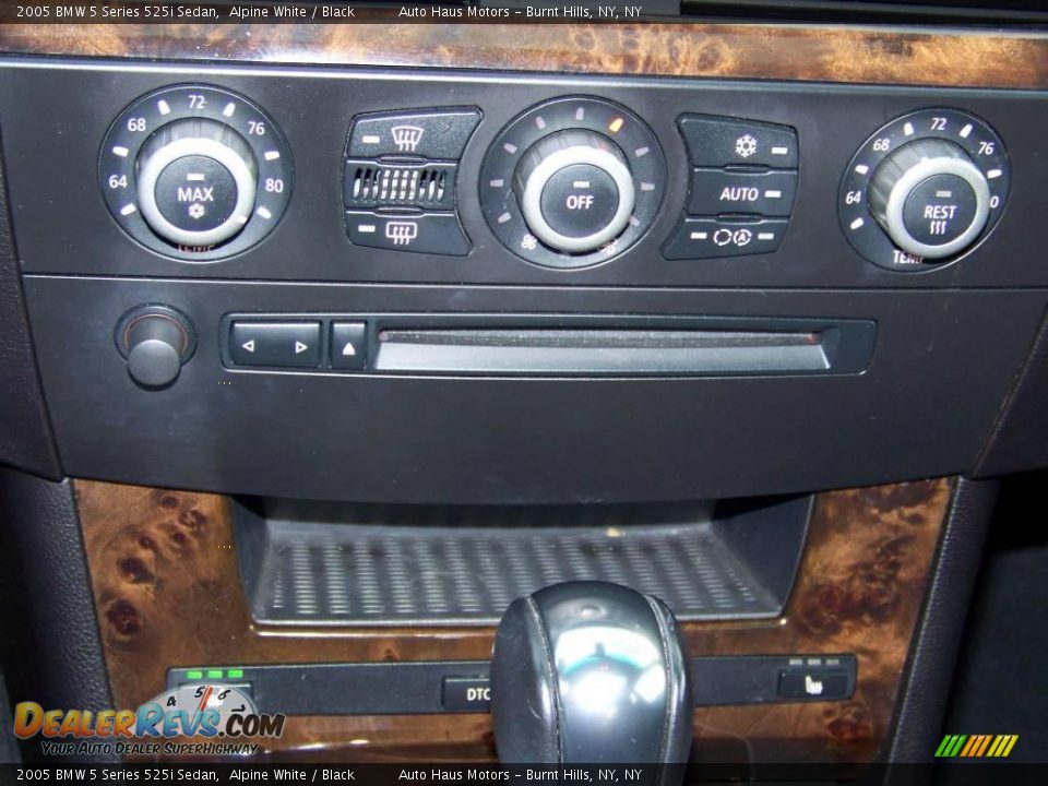 2005 BMW 5 Series 525i Sedan Alpine White / Black Photo #26
