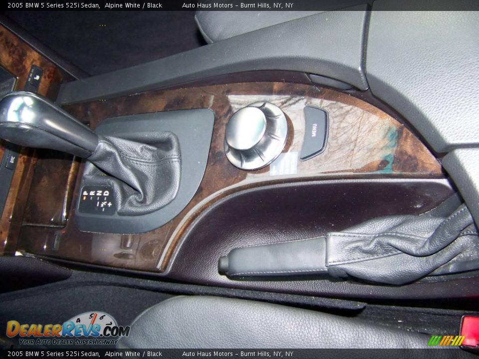 2005 BMW 5 Series 525i Sedan Alpine White / Black Photo #27