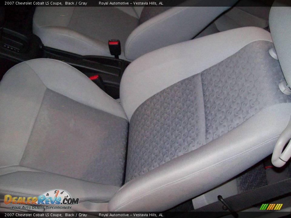 2007 Chevrolet Cobalt LS Coupe Black / Gray Photo #8