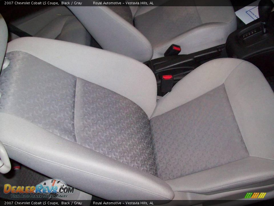 2007 Chevrolet Cobalt LS Coupe Black / Gray Photo #16