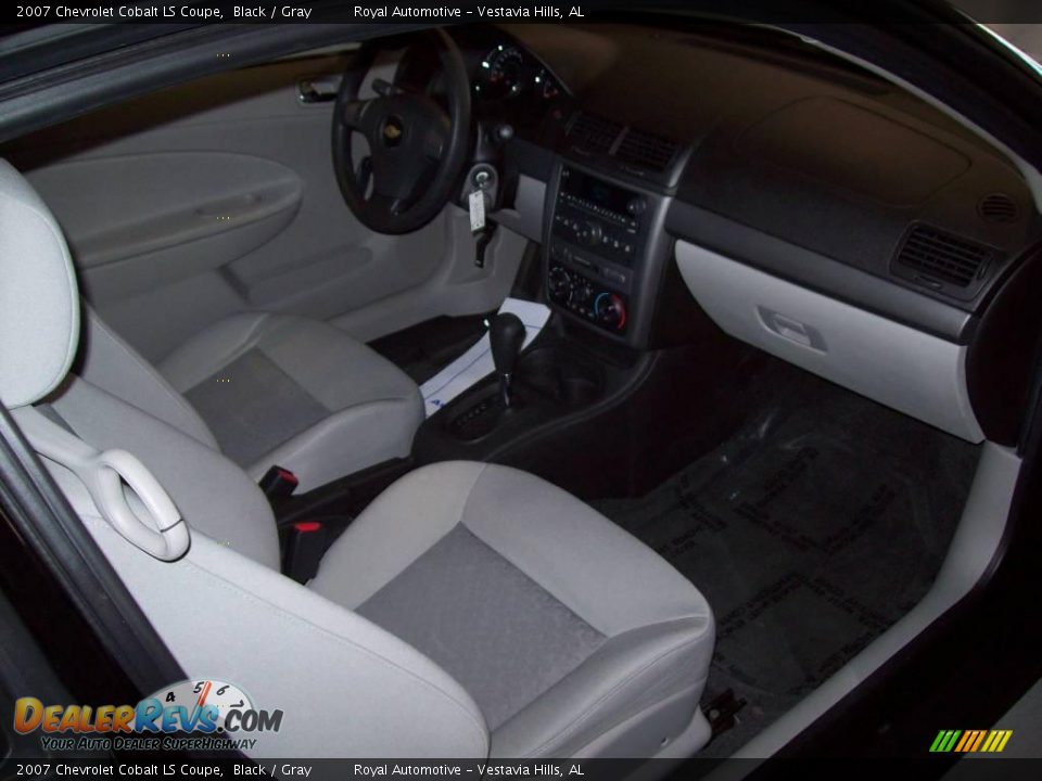 2007 Chevrolet Cobalt LS Coupe Black / Gray Photo #17