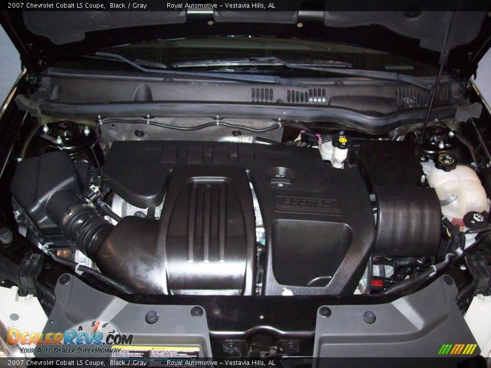 2007 Chevrolet Cobalt LS Coupe Black / Gray Photo #19