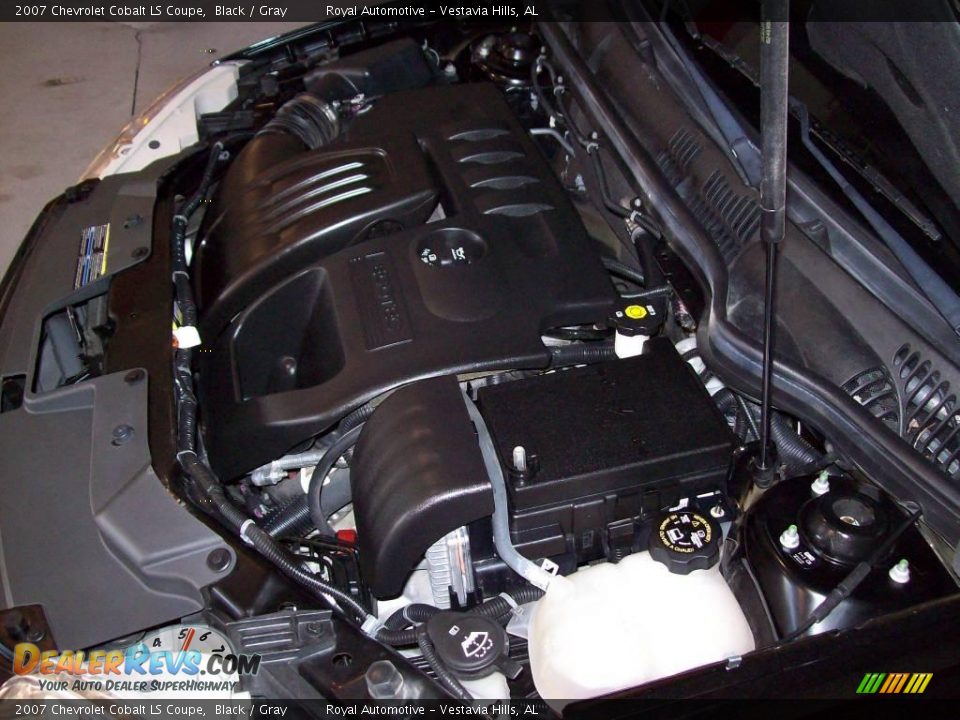 2007 Chevrolet Cobalt LS Coupe Black / Gray Photo #20