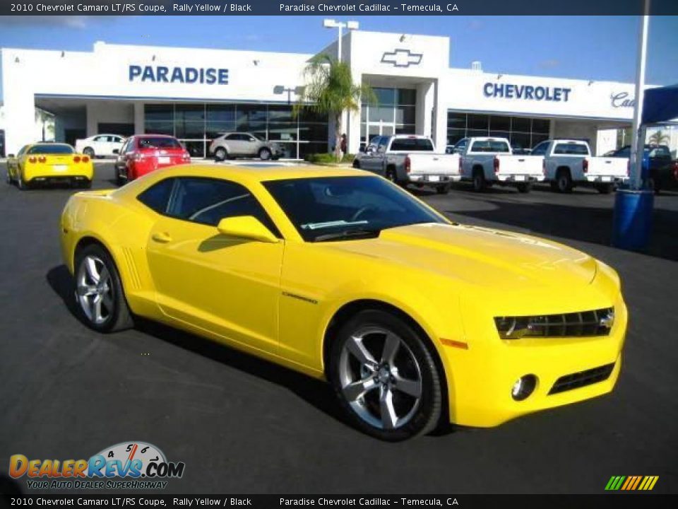 2010 Chevrolet Camaro LT/RS Coupe Rally Yellow / Black Photo #1