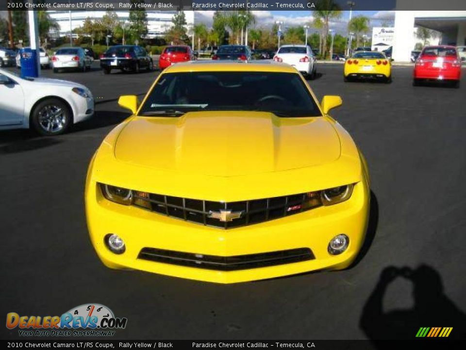2010 Chevrolet Camaro LT/RS Coupe Rally Yellow / Black Photo #2