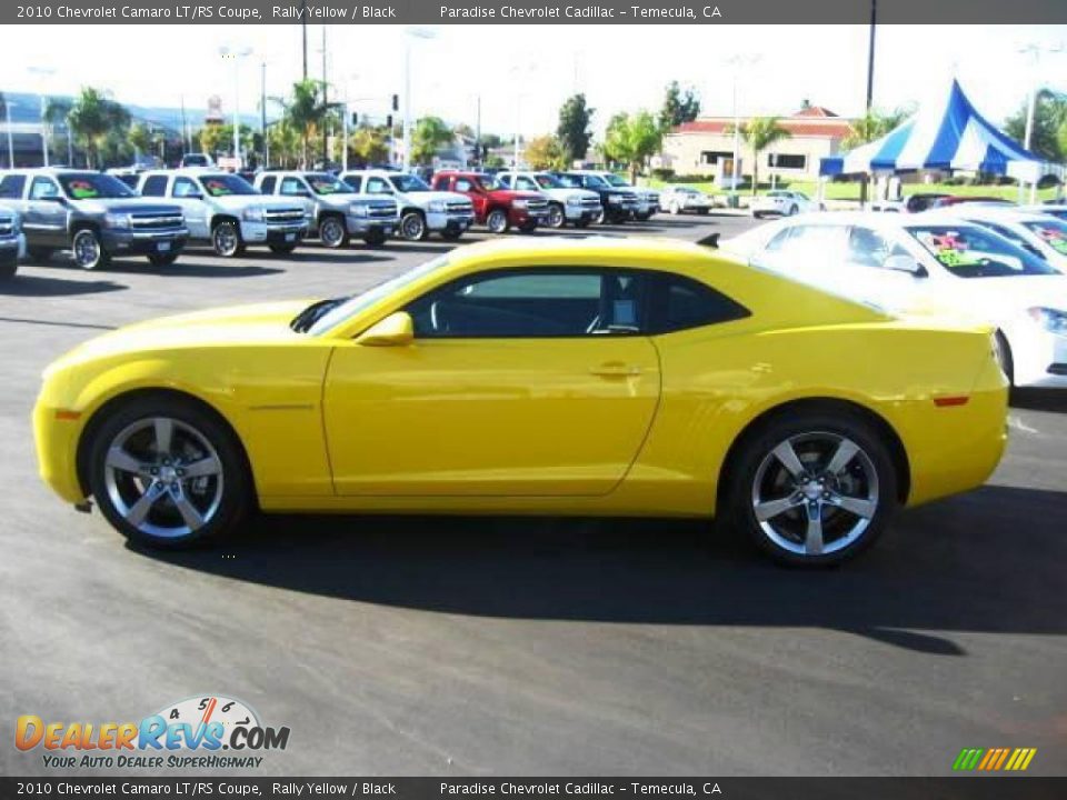 2010 Chevrolet Camaro LT/RS Coupe Rally Yellow / Black Photo #6