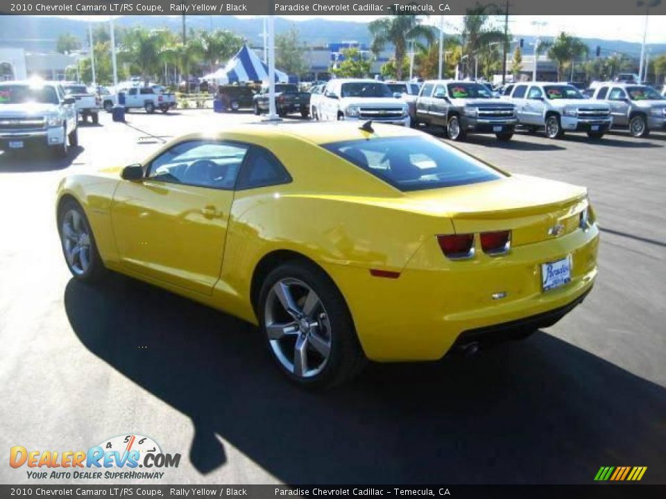 2010 Chevrolet Camaro LT/RS Coupe Rally Yellow / Black Photo #7