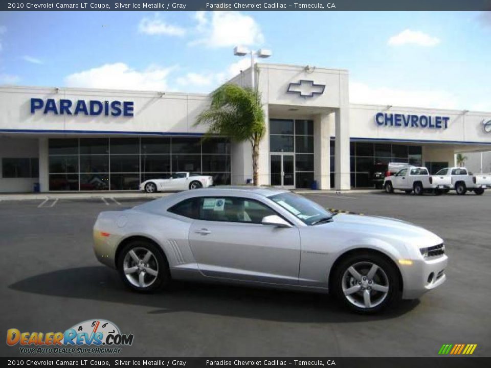 2010 Chevrolet Camaro LT Coupe Silver Ice Metallic / Gray Photo #1