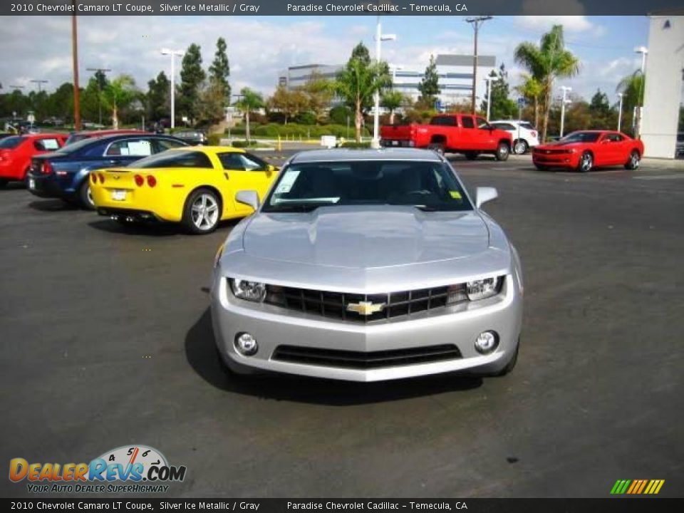2010 Chevrolet Camaro LT Coupe Silver Ice Metallic / Gray Photo #2