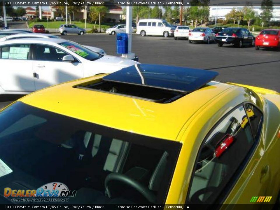 2010 Chevrolet Camaro LT/RS Coupe Rally Yellow / Black Photo #9