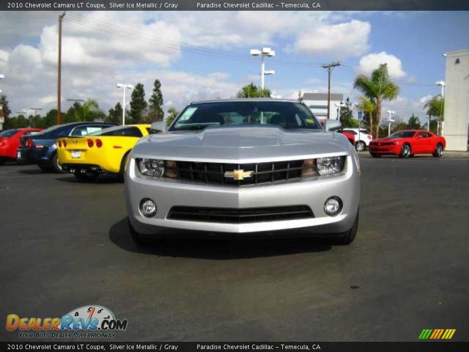 2010 Chevrolet Camaro LT Coupe Silver Ice Metallic / Gray Photo #3