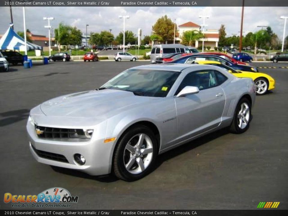 2010 Chevrolet Camaro LT Coupe Silver Ice Metallic / Gray Photo #4