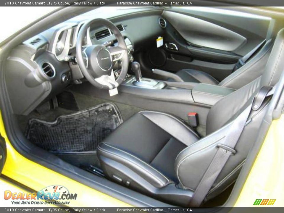 2010 Chevrolet Camaro LT/RS Coupe Rally Yellow / Black Photo #10