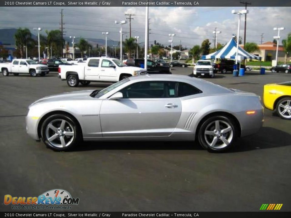 2010 Chevrolet Camaro LT Coupe Silver Ice Metallic / Gray Photo #6