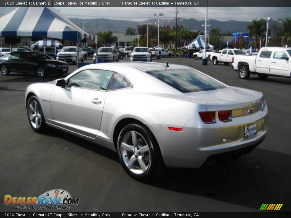 2010 Chevrolet Camaro LT Coupe Silver Ice Metallic / Gray Photo #7