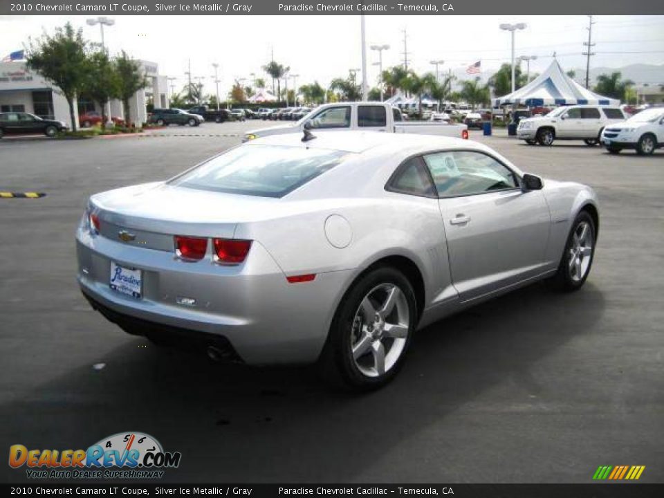 2010 Chevrolet Camaro LT Coupe Silver Ice Metallic / Gray Photo #9
