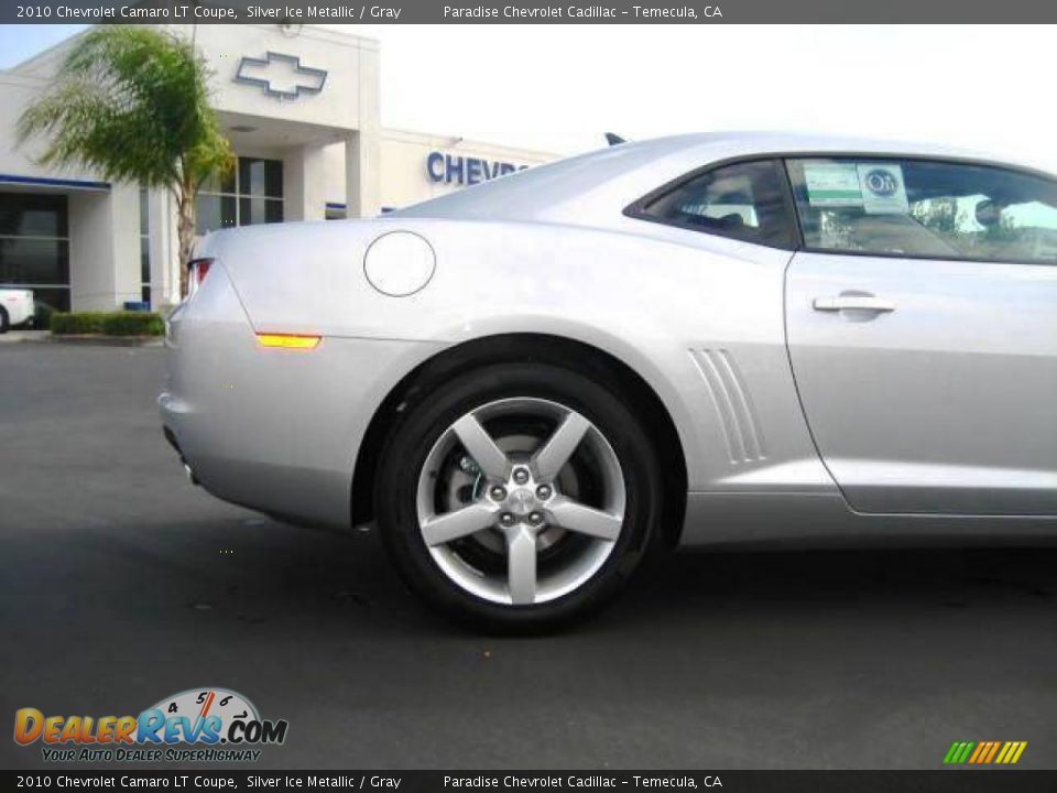 2010 Chevrolet Camaro LT Coupe Silver Ice Metallic / Gray Photo #10