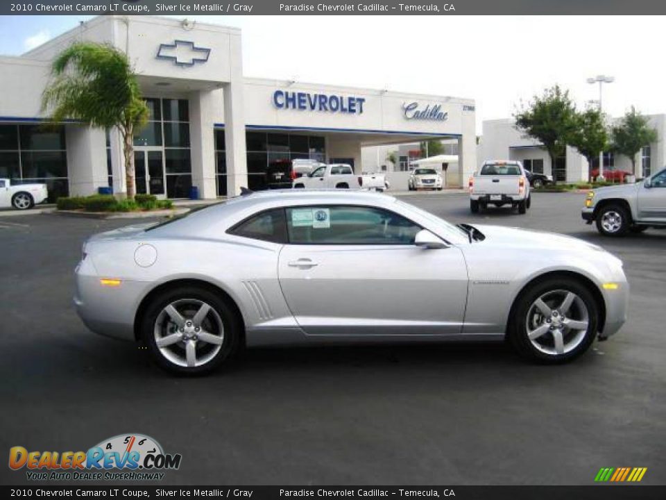 2010 Chevrolet Camaro LT Coupe Silver Ice Metallic / Gray Photo #11