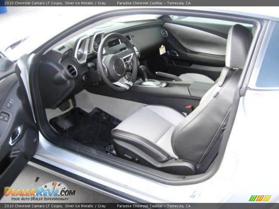 2010 Chevrolet Camaro LT Coupe Silver Ice Metallic / Gray Photo #12