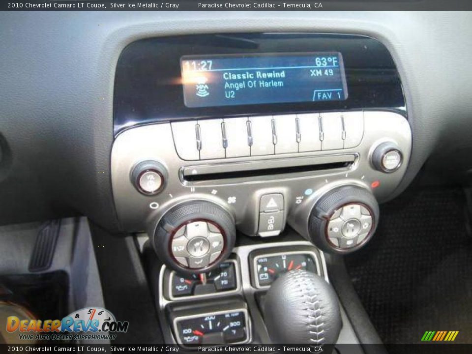 2010 Chevrolet Camaro LT Coupe Silver Ice Metallic / Gray Photo #15