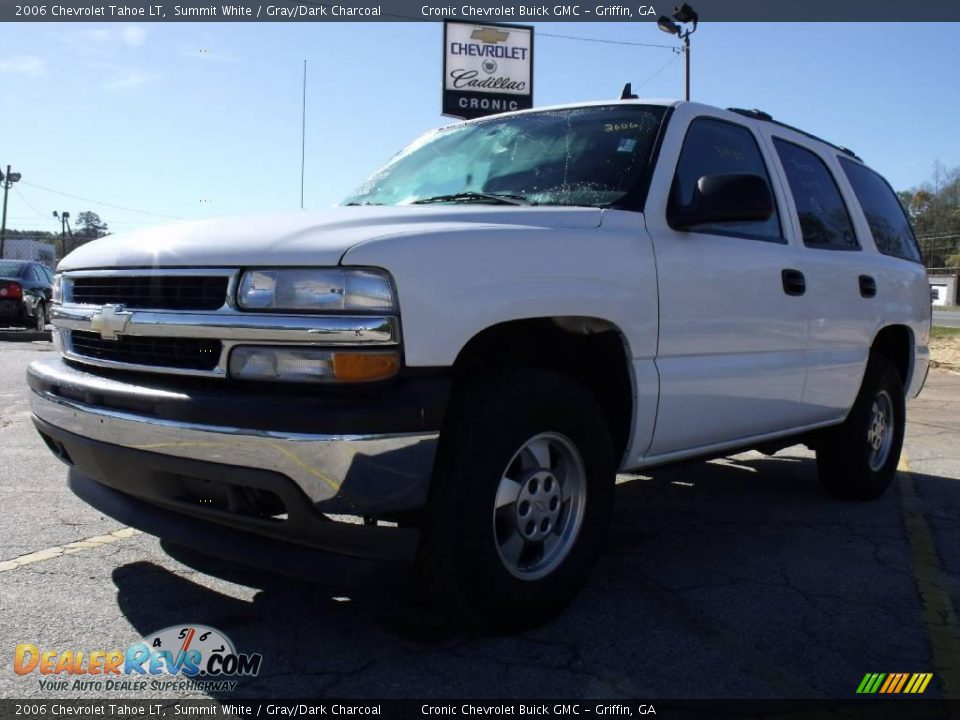 2006 Chevrolet Tahoe LT Summit White / Gray/Dark Charcoal Photo #1