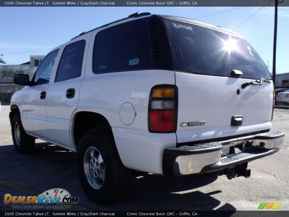 2006 Chevrolet Tahoe LT Summit White / Gray/Dark Charcoal Photo #3