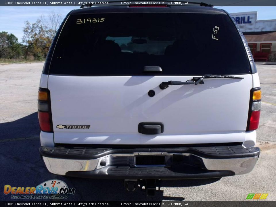 2006 Chevrolet Tahoe LT Summit White / Gray/Dark Charcoal Photo #4