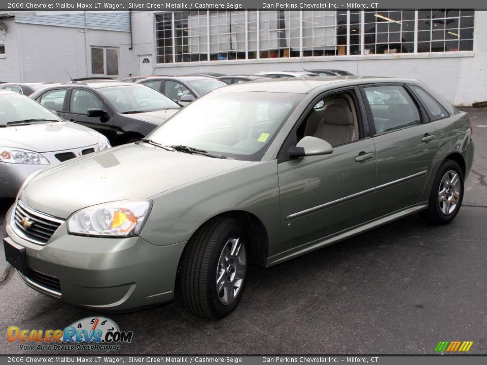 2006 Chevrolet Malibu Maxx LT Wagon Silver Green Metallic / Cashmere Beige Photo #1