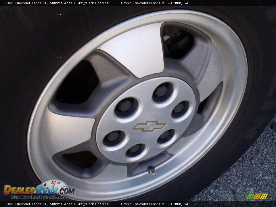 2006 Chevrolet Tahoe LT Summit White / Gray/Dark Charcoal Photo #9