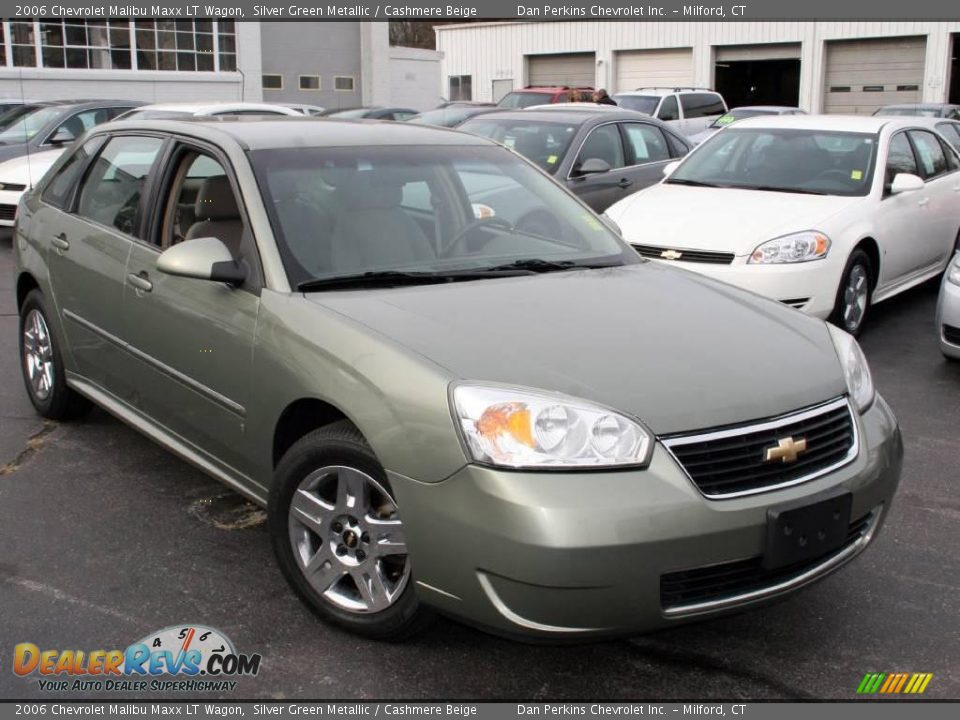 2006 Chevrolet Malibu Maxx LT Wagon Silver Green Metallic / Cashmere Beige Photo #3