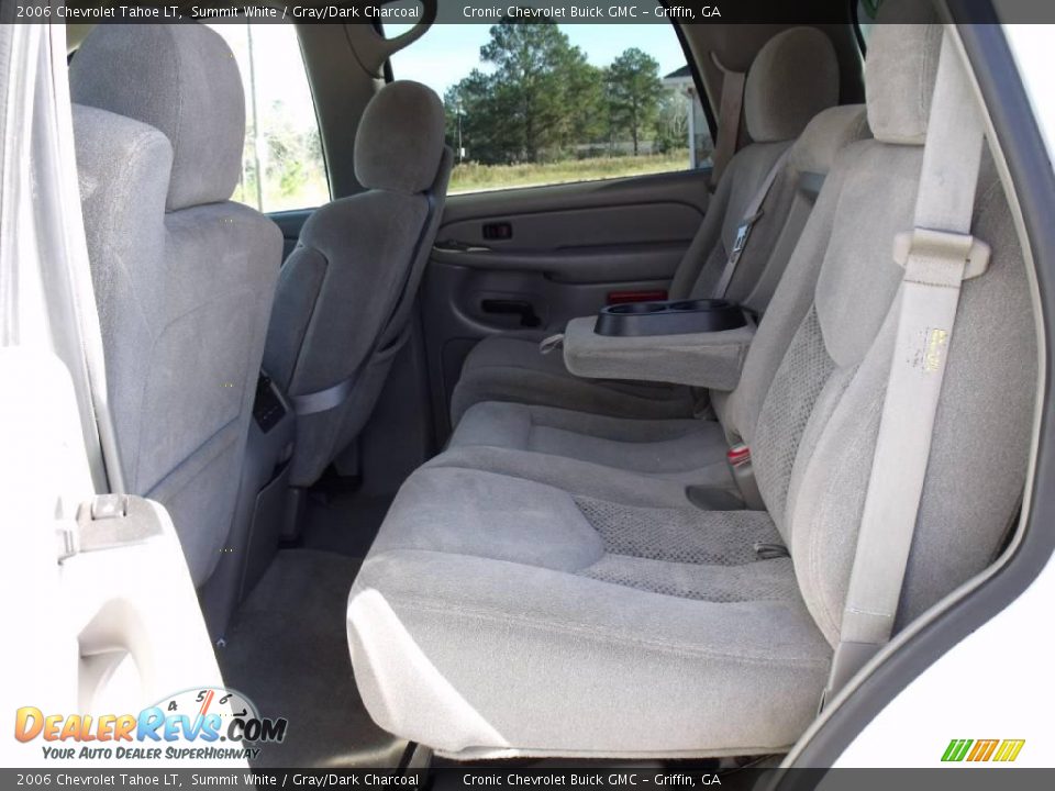 2006 Chevrolet Tahoe LT Summit White / Gray/Dark Charcoal Photo #11