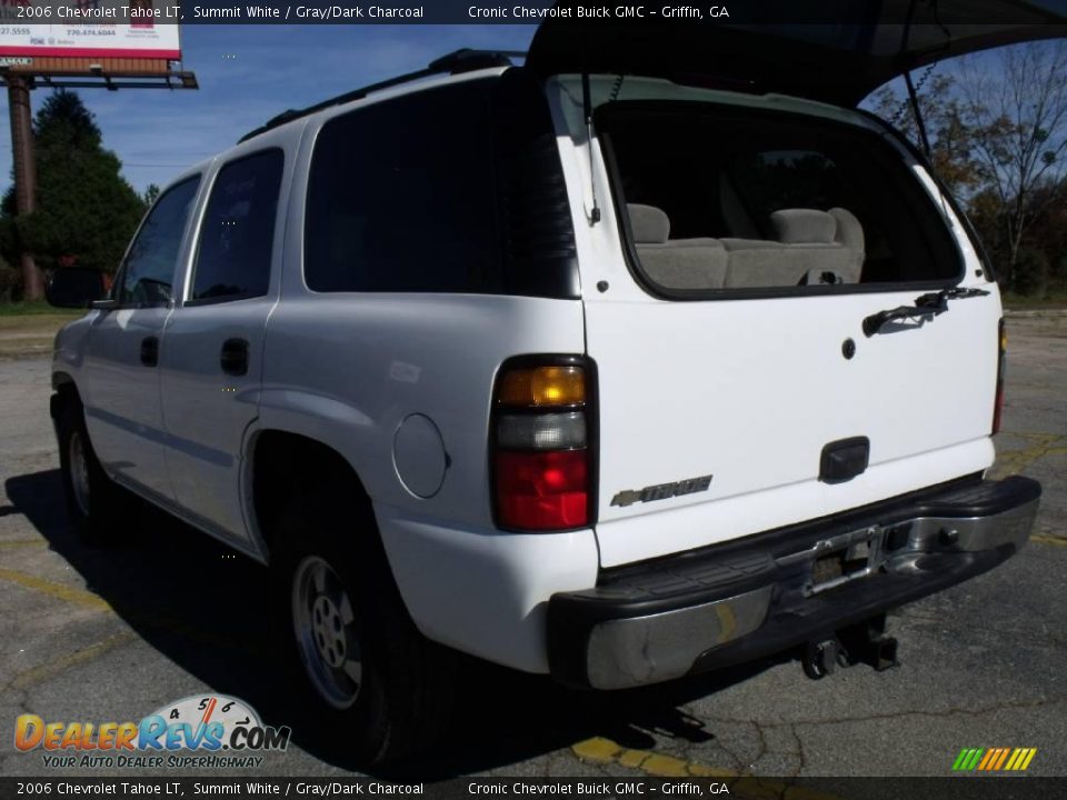 2006 Chevrolet Tahoe LT Summit White / Gray/Dark Charcoal Photo #12