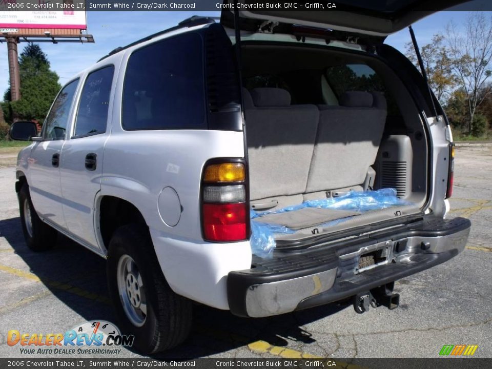 2006 Chevrolet Tahoe LT Summit White / Gray/Dark Charcoal Photo #13