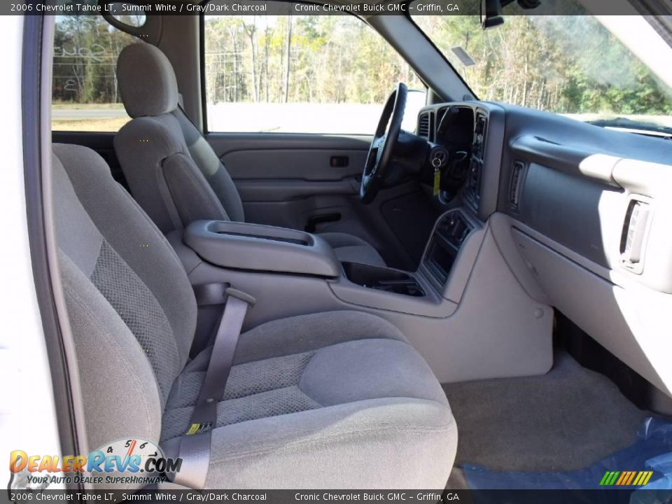 2006 Chevrolet Tahoe LT Summit White / Gray/Dark Charcoal Photo #15