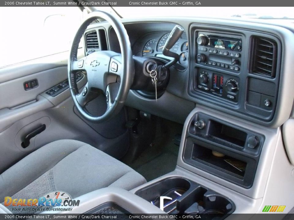 2006 Chevrolet Tahoe LT Summit White / Gray/Dark Charcoal Photo #16