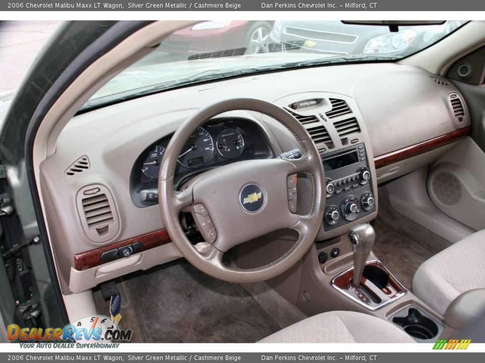 2006 Chevrolet Malibu Maxx LT Wagon Silver Green Metallic / Cashmere Beige Photo #10