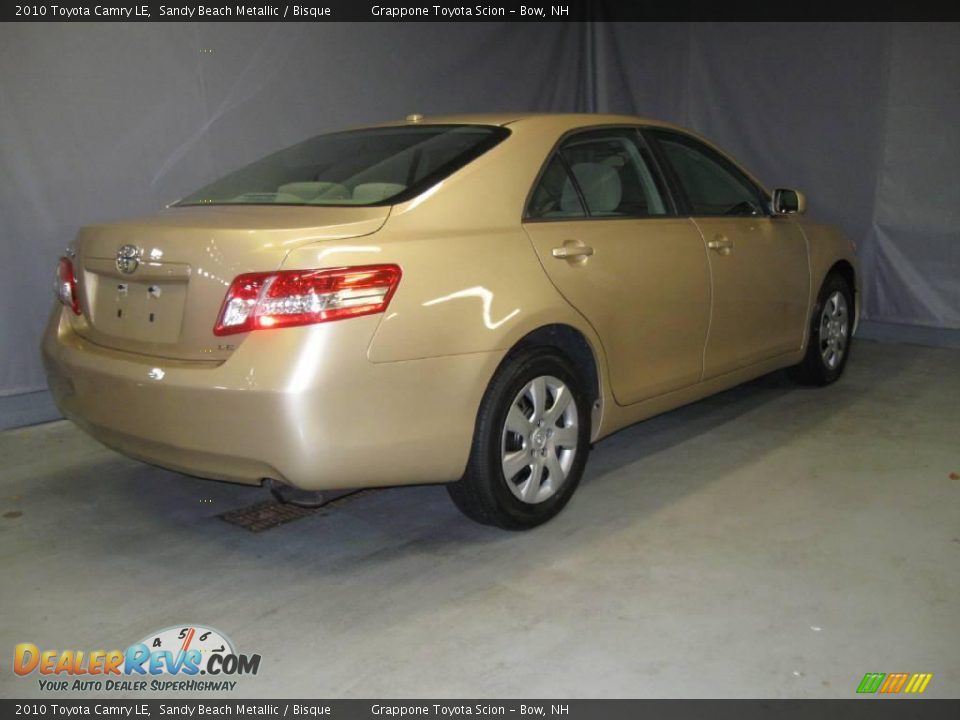 2010 Toyota Camry LE Sandy Beach Metallic / Bisque Photo #3